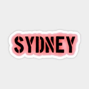 Cities- sydney Sticker